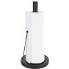 Wenko Portarotolo di carta Clayton, portarotolo nero Black Outdoor Kitchen per c