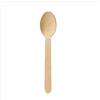 Palucart 100 o 500 Cucchiai Posate LEGNO da 16 cm Monouso 100% Naturale biodegradabili