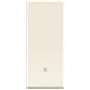 Vimar 30008.C LINEA Pulsante allineato illuminabile, tasto sostituibile, 2.23 x 5.27 x 4.02 cm, canapa