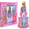 Townley Girl Barbie Gloss labbra con acrilico stand pianta a base di gloss labbra,