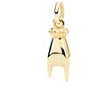 DoDo Ciondolo Dodo Mano con Corna Oro Giallo DMC6031_HANDS_0009G Charm Nuova