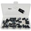 GTIWUNG 30 Pezzi 1000uF Condensatori Elettrolitici Radiali Kit,