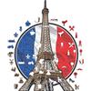 Iconic Puzzles, Torre Eiffel, Collezione Monumenti, Puzzle di Legno per