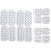axion 16 elettrodi axion Pads da 10x5 cm e 5x5 cm per elettrostimolatore TENS e/o EMS