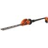 BLACK+DECKER,TAGLIASIEPI A TESTA ORIENTABILE 18 V - 2.0 AH - LAMA 43 CM - PASSO 12 MM - LAME DOPPIA AZIONE - LAME A TAGLIO LASER . GTC1843L20-QW