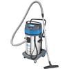 FERVI ASPIRAPOLVERE ASPIRALIQUIDI ASPIRATORE 80 LT BIDONE ASPIRATUTTO INOX 2 MOTORI