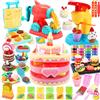 VBACALA Set Plastilina per Bambini 4 in 1-73 Pezzi,Kit Creativo con