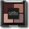 Euphidra Palette Smooky Total Look Marrone per un Makeup Occhi Completo 6 g