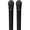 Sony ULTMIC1 - Set di microfoni wireless con 2 microfoni e ricevitore, riduzione avanzata del rumore, Duet Assist, batteria da 20 ore, antiurto, perfetto per la serie ULT POWER SOUND - Black