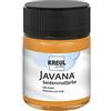 KREUL 8102 - Vernice per seta Javana in barattolo da 50 ml, arancione, vernice a base d'acqua altamente pigmentata, carattere fluido, penetra in profondità nelle fibre