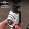 Faro proiettore linea stop sospeso per bici 1600LM IPX6 impermeabile ricarica US