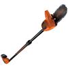 BLACK+DECKER Potatore su asta senza fili, 18 V, 2, 5 A. manico telescopico da 1, 74 m a 2, 92 m, ramo Ø = 18 cm, guida da 20 cm, 1 batteria, freno a catena istantaneo. PS1820L1-QW
