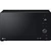 LG MH7265DPS Forno Microonde Smart Inverter con Grill al Quarzo, 32 Litri, 1200 W, Programmi Automatici, Livelli di Potenza Regolabili, Piatto Microonde Crispy Incluso - Nero 30.7 x 54.4 x 44.1cm
