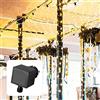 Hellum rete luminosa esterno con 200 LED bianco caldo, 3x3 m, illuminazione per balcone, parete, padiglione e giardino, adatta per feste, Natale, matrimonio, interno esterno <59 lm 565362