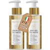 BIOLIFE SRL Siero e Crema Viso con Bava di Lumaca 98% (2x100 ML, Crema + Siero)