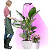 Idealife Lampada per Piante, 72 LED Full Spectrum, Regolabile in Altezza,