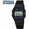 Casio Orologio Uomo Casio F-91W-1YEG Digitale Nero Cronometro Allarme Luce LED Resina