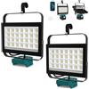 T-SUNUS Lampada LED Ricaricabile per Makita Batteria 18V, T-SUNUS Faro LED