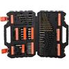 BLACK+DECKER, SET 109 PEZZI DI Punte Trapano Per Forare E Avvitare. A7200-XJ
