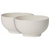 Villeroy & Boch for Me Coppette per Snack, Set da 2, Porcellana Premium, Bianco