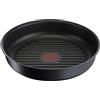 Tefal Poêle grill fonte d'aluminium Tefal Ingenio Eco Resist 26 cm Noir