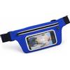 NEWTOP Marsupio da fitness con touchscreen per cellulare leggero e foro per auricolari