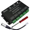 GIDEALED DMX Decoder a 12 Canali, DMX512 Controller LED RGB 60A PWM Dimmer per