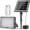 CLY Faretto LED da Esterno Solare 30W 2600LM Faro LED Esterno con Pannello Solari