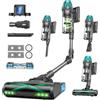 Vexilar Aspirapolvere Senza Fili Potente 65000Pa/ 60Min V15Max Aspirapolvere