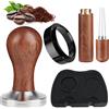 kaxay Tamper per caffè espresso da 51 mm, Wdt Tool Espresso con 6 0,4 mm