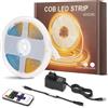 PSTAR Striscia LED COB 5M, 24V Strisce LED Autoadesivo Tagliabile 4000K