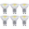WSMCN GU10 3,5W Lampadine LED, Bianca neutra 4000K sostituire la