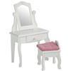 Olivia's Little World Toletta e sgabello legno gioco per bambole da 45 cm Olivias World TD-0207A