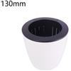 Brand new Durevole Vaso di Fiori Scatole 110mm Suolo Semina 120m Ufficio Pianta Plastica