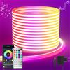 Non applicabile Striscia LED neon 5 m RGB, striscia LED con controllo app, telecomando