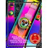 Swatch Orologio Swatch Neon Jelly SB02K100 Oversize Retro Chrono-Inspired 47mm Quartz