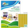 Tico Italia GL4-3622 Etichette adesive carta oro, 100 fogli A4,