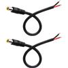 GINTOOYUN 2 cavi DC7909 di alimentazione, 12 V DC 8 mm spina maschio a