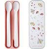 Mepal - set di 2 cucchiai per bambini - cucchiaio bambino - cucchiaio lungo - lavabile in lavapiatti - Flowers & Butterflies
