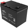 Offgridtec Batteria Solare AGM VRLA 12V 32Ah 20HR, Batteria AGM Deep-Cycle per Impianti Solari e Ibridi, Terminali a Vite M6, Bassa Autoscarica, Esente da Manutenzione, a Prova di Perdite