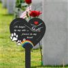 Lapide in metallo, lapide impermeabile per cimitero per la perdita del