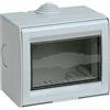 VIMAR 13533 CONTENITORE CALOTTA ESTERNO STAGNO SPORTELLO GRIGIO IDEA 503 3 POSTI