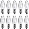 Caldarax 10 Pezzi Lampadine Candele E10 16V 3W, Candele Superiori Lampadine di