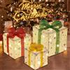 Linhai Jiaming Electronic Technology Co. Aluusy Set di 3 Ramadan Decorazioni, 50 LED Scatola Regalo Ramadan LED