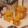 Linhai Jiaming Electronic Technology Co. Aluusy Set di 3 LED Scatole Regalo Natale con striscia, 50 LED Luci
