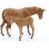 Argenplast S.r.l Moranduzzo Cavallo e Puledro H. max 5,5 cm per Presepe da Cm 8 Scala 1:22