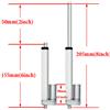 50mm~1200mm Motore lineare elettrico 200N-2000N 12V dell'attuatore lineare Fast