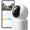 XIAOMI C301 Telecamera WiFi Interno, 2K 3MP Telecamera Interno, Panorama Completo 360°, Rilevamento Di Persone, Colori Reali Con Poca Luce, Audio Bidirezionale, Protezione Della Privacy, Mi Home App