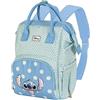 Disney Lilo e Stitch Lovely-Zaino Mommy, Blu, 25 x 40 cm, Capacità 20 L