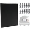 mimzemamz Cartelle Portaspartiti, A4 Cartellina Porta Spartiti Musicali 40 Tasche,